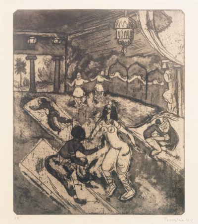 Russisches Ballett I von Max Pechstein