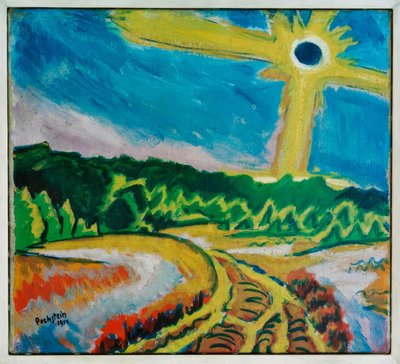 auringonnousu tekijältä Max Pechstein