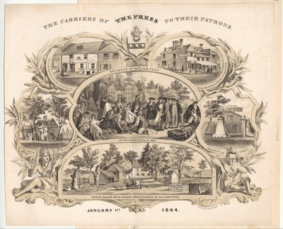 William Pennin reliikit Philadelphiassa tekijältä Max Rosenthal