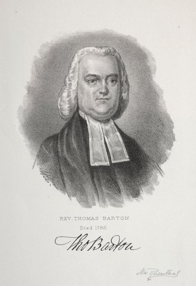 Pastori Thomas Barton. tekijältä Max Rosenthal
