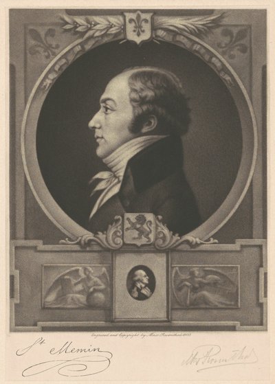 Charles Balthazar Julien Févret de Saint-Mémin tekijältä Max Rosenthal, after Charles B.J. Févret de Saint Mémin