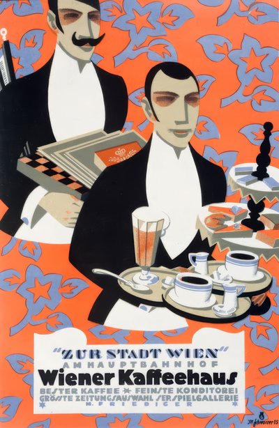 Kahvila, Zur Stadt Wien tekijältä Max Schwarzer