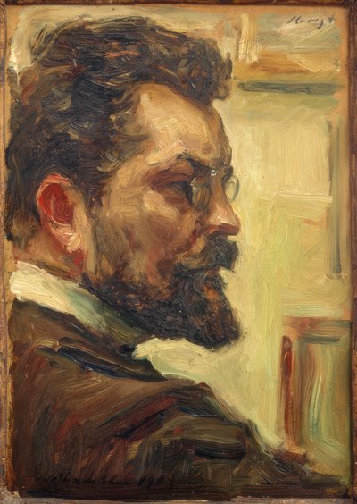 Max Slevogt / Omakuva 1903 tekijältä Max Slevogt