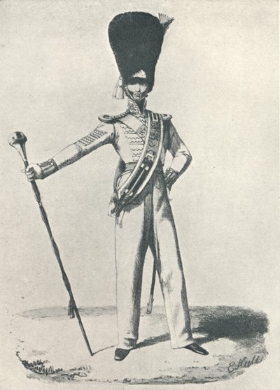 17. rykmentti, rumpumajuri 1830, 1830 1909 tekijältä Maxim Gauci