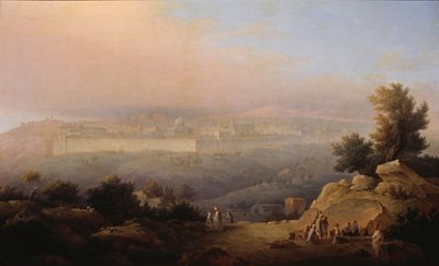 Jerusalem, 1849 tekijältä Maxim Nikiphorovich Vorobyev
