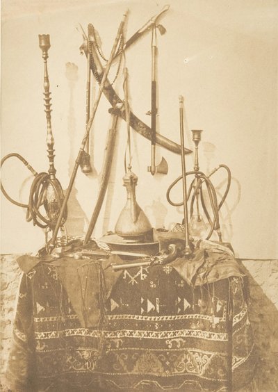 Kairon aseet ja välineet, joulukuu 1849 - tammikuu 1850. tekijältä Maxime Du Camp