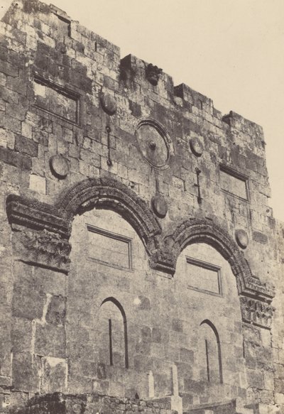 Palestiina. Jerusalem. Porte Dorée tekijältä Maxime Du Camp