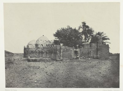 Cidi-Abdellah-el-Maraboutin hauta, Ylä-Egypti tekijältä Maxime Du Camp