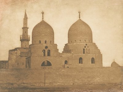 Sulttaani El-Gouryn hauta Kairossa joulukuusta 1849 tammikuuhun 1850. tekijältä Maxime Du Camp