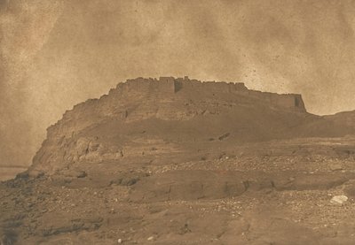 Näkymä Ibrymin linnoituksesta, 31. maaliskuuta 1850. tekijältä Maxime Du Camp