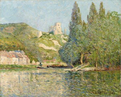 Chateau-Gaillard, Normandia, 1903 tekijältä Maxime Emile Louis Maufra