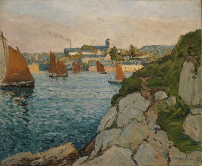 Douarnenez in Sunshine, 1897. tekijältä Maxime Emile Louis Maufra