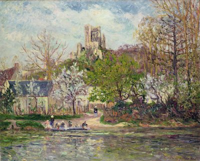 Kevät Lavardinissa (Touraine) tekijältä Maxime Emile Louis Maufra
