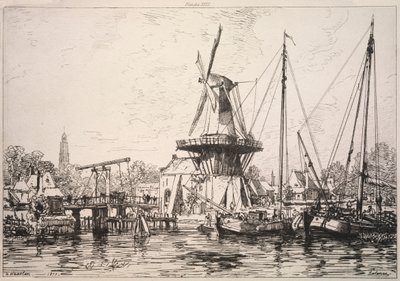 Harlem Hollannissa, 1877. tekijältä Maxime Lalanne