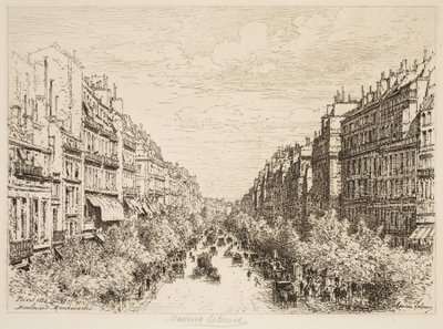 Boulevard Montmartre, Pariisi tekijältä Maxime Lalanne