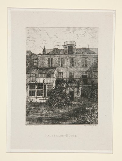 Hauteville-House, pl. 2 sviitistä Victor Hugo (Victor Hugo). tekijältä Maxime Lalanne