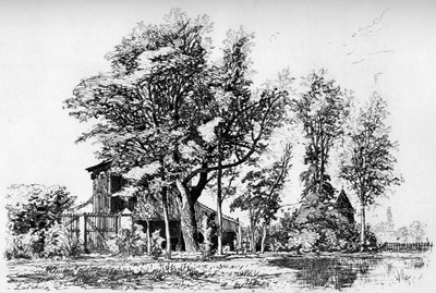 The Acacias, 1850-1895 1924 tekijältä Maxime Lalanne