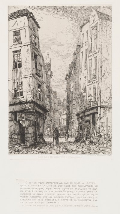 Rue des Marmousets (Vell París) finlandès tekijältä Maxime Lalanne