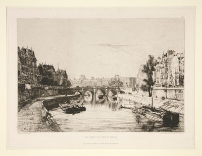 Näkymä otettu Pont Saint-Michelistä tekijältä Maxime Lalanne