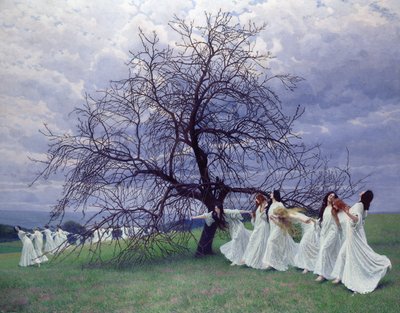 Fruhlingsreigen (kevään laulu) tekijältä Maximilian Lenz