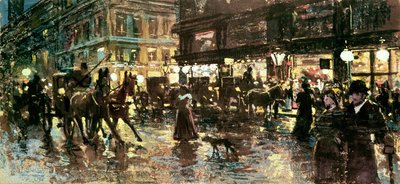 Ringstrasse yöllä, Wien tekijältä Maximilian Lenz