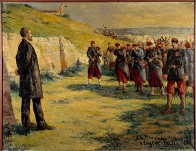 Commune de Paris: "" Eugene Varlinin kuolema tekijältä Maximilien Luce