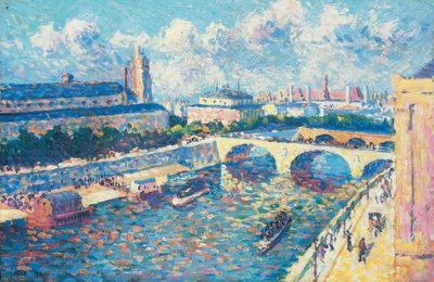 Pariisi, Seine ja quai de la Mégisserie quai de l