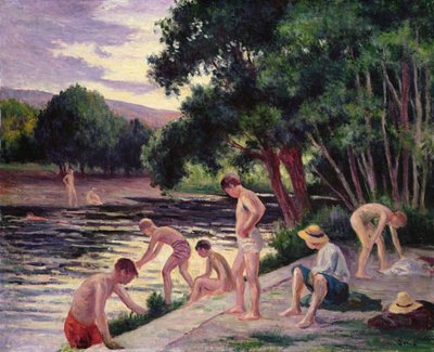 Uimarit tekijältä Maximilien Luce