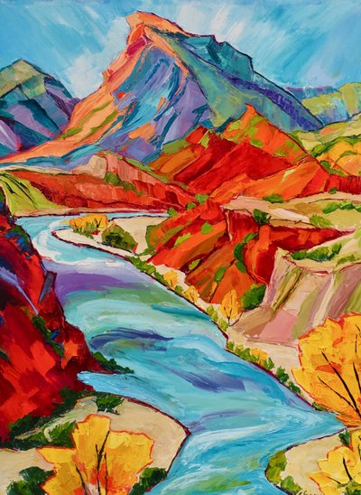 Red Rocks ja Blue River tekijältä Maxine Shore
