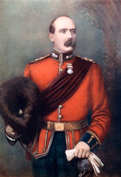 Everstiluutnantti AW Thorneycroft, Thorneycroftin ratsujalkaväen komentaja, 1902. tekijältä Mayall