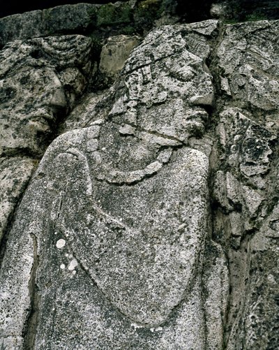 Stele talossa A, patio 2 palatsissa tekijältä Mayan