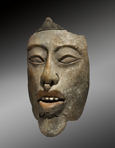 Viivaimen päällikkö Incensariosta, 600-900 AD (keramiikka maalilla) tekijältä Mayan Mayan