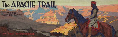 Apache Trail Southern Pacificin kautta tekijältä Maynard Dixon