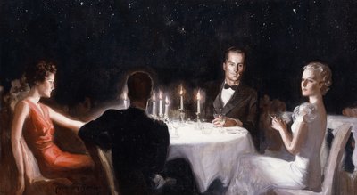 Illallinen tähtien alla tekijältä McClelland Barclay