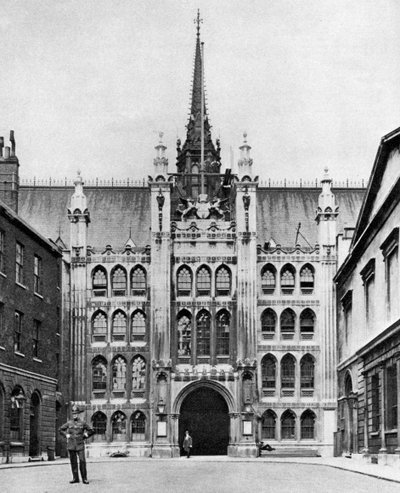 Gateway of the Guildhall, Lontoo, 1926-1927. tekijältä McLeish