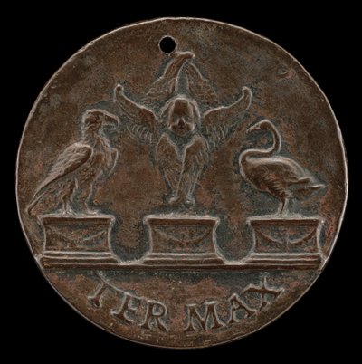 Kerubi, joutsen ja kotka [käänteinen], n. 1513. tekijältä Mea