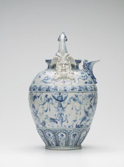 Ewer (kannu) tekijältä Medici Porcelain Manufactory
