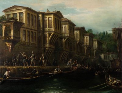 Said Pasha Waterfront Mansion, 1800-luvun toinen puoli. tekijältä Megerdich Jivanian
