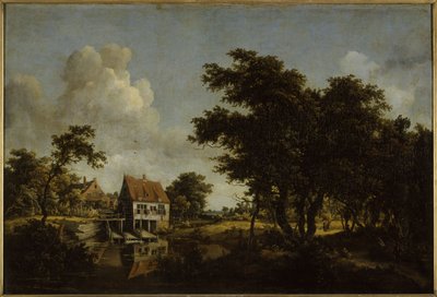 Myllyt vuosina 1664-1668 (öljy) tekijältä Meindert Hobbema