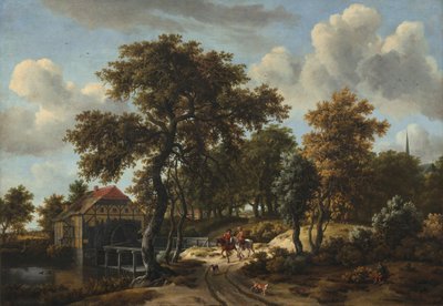 The Travelers, 166[2]. tekijältä Meindert Hobbema