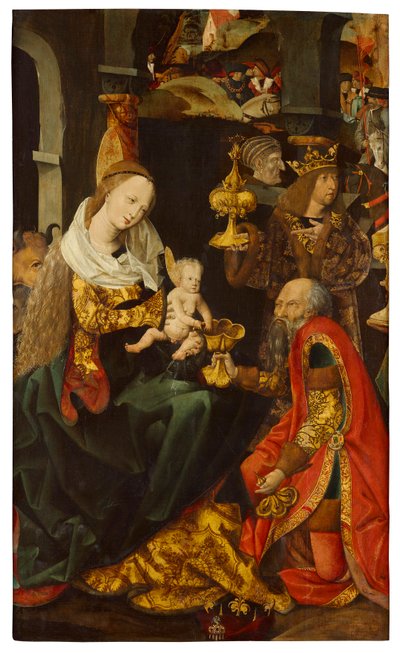 Maagien palvonta tekijältä Meister der Habsburger