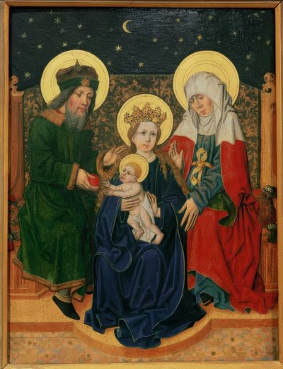 Maria lapsen kanssa, Joachim ja Anna tekijältä Meister des Speyerer Altars