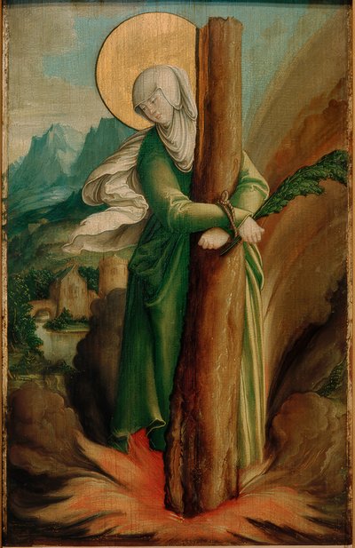 Die Heilige Afra von Meister von Messkirch