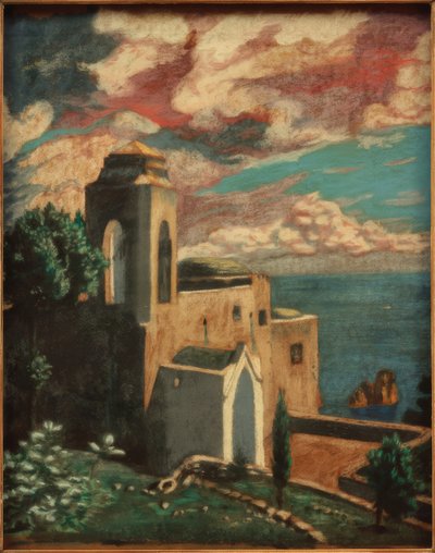 Capri (Ermitage Anacaprilla) tekijältä Melchior Lechter