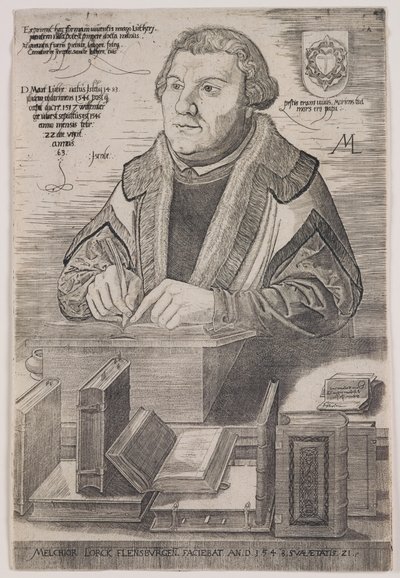 Martin Luther tekijältä Melchior Lorck