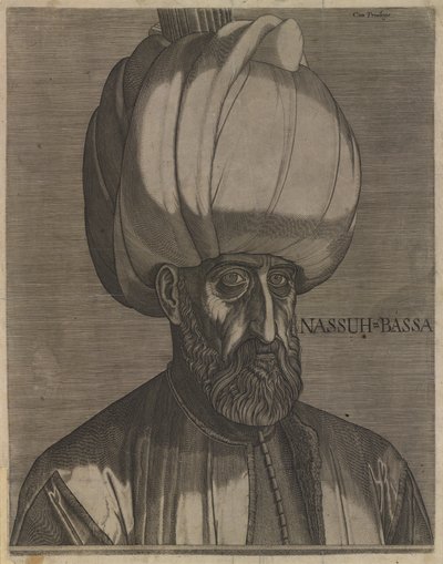 Muotokuva sulttaani Suleiman Suuresta tekijältä Melchior Lorck