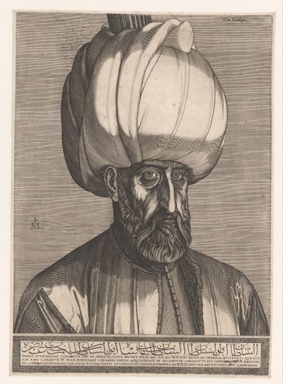 Porter van sulttaani Suleiman I tekijältä Melchior Lorck