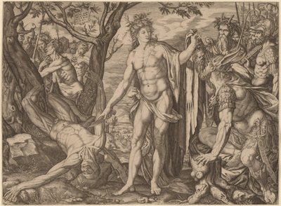 Apollo ja Marsyas tekijältä Melchior Meier