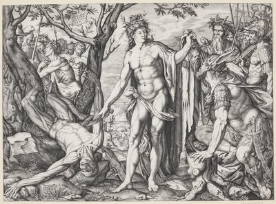 Apollo ja Marsyas tekijältä Melchior Meier