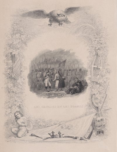 Gallialaiset ja frangit, Bérangerin lauluista, 1829 tekijältä Melchior Peronard